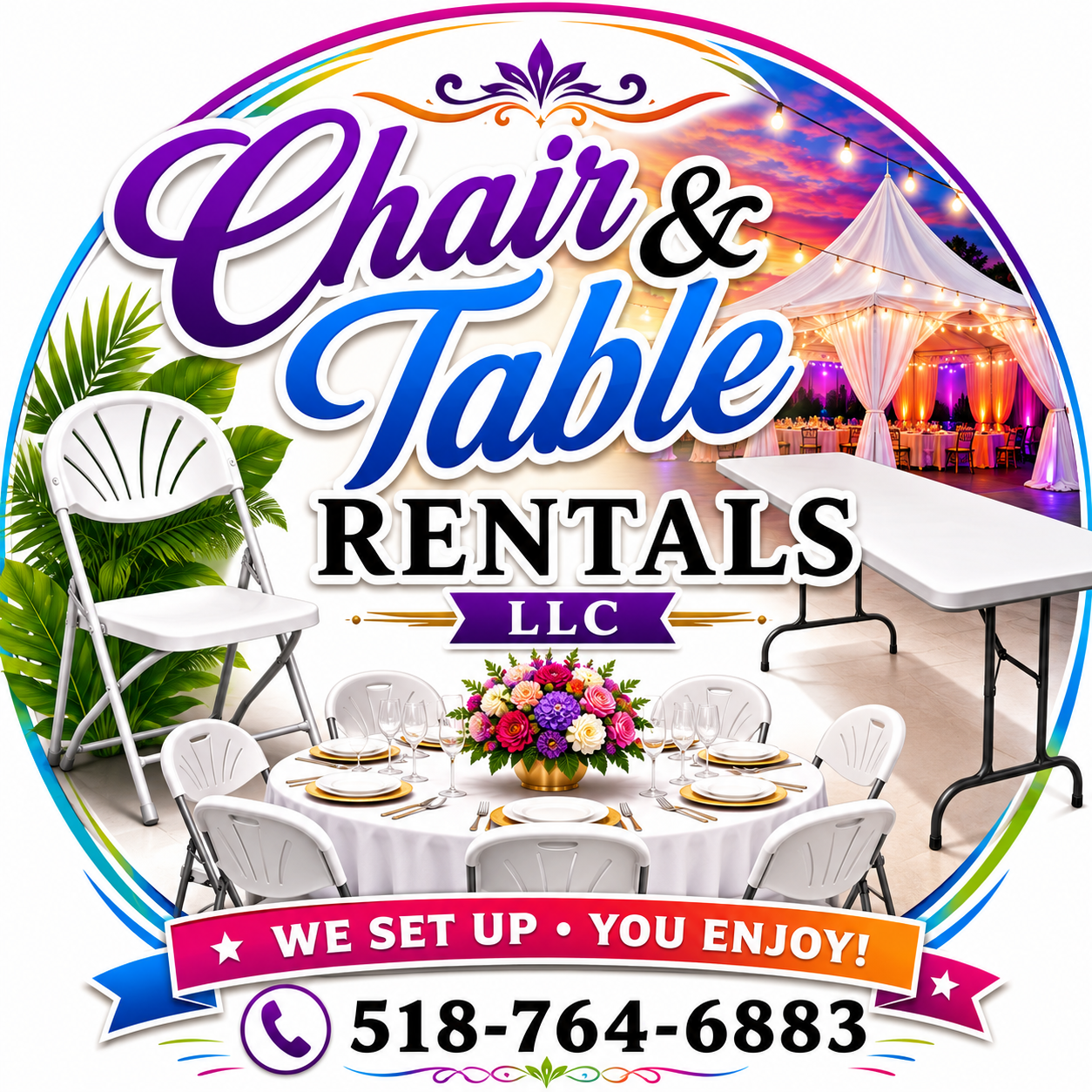 Chair and Table Rentals logo